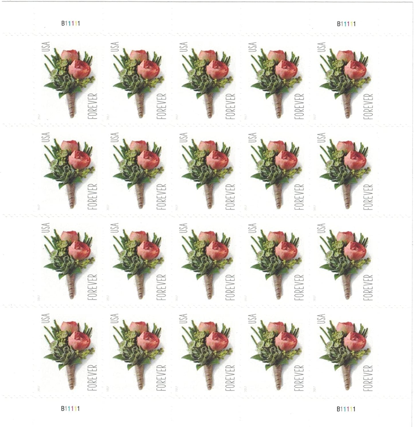 Celebration Boutonniere Self-Stick