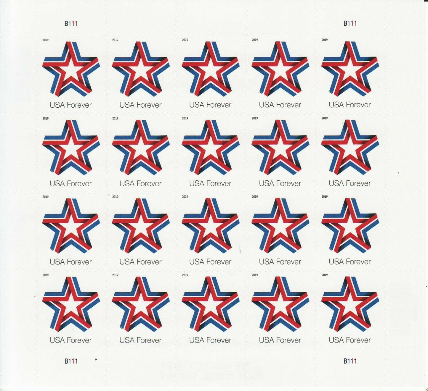 Star Ribbon Self-Stick