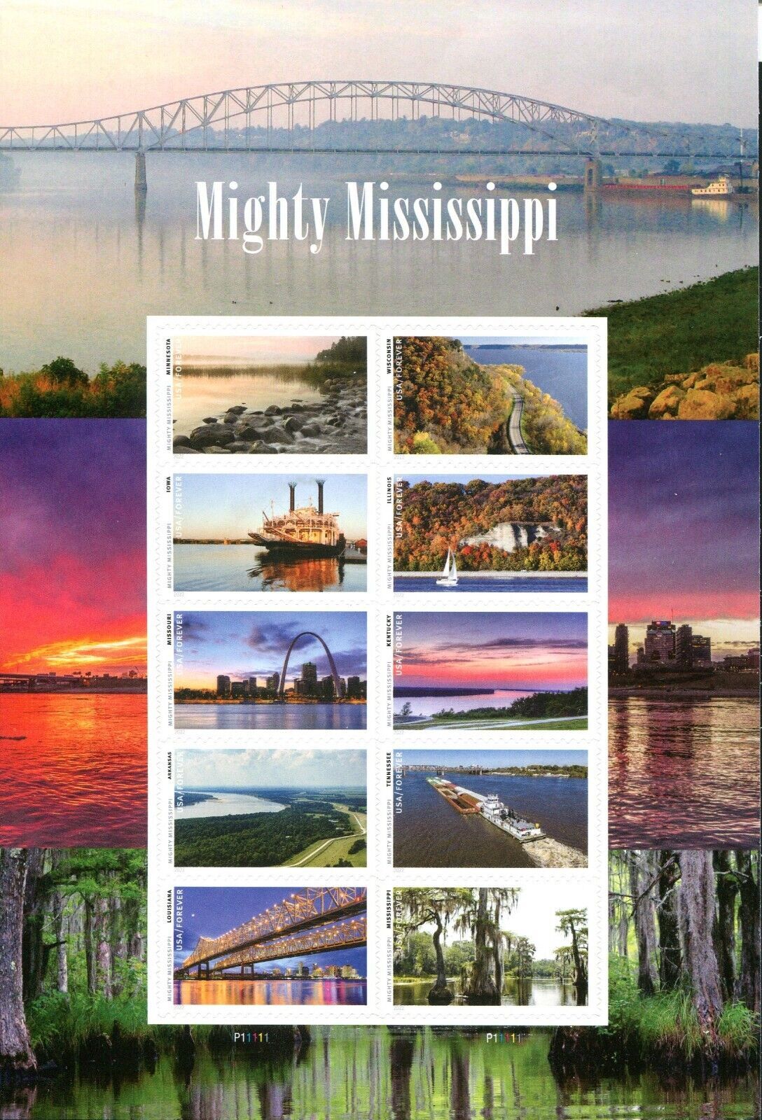 Mighty Mississippi Self-Stick