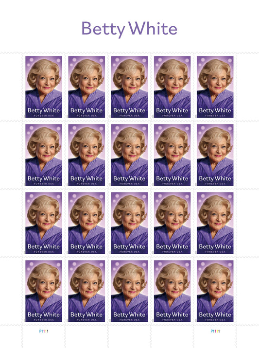 Betty White Self-Stick