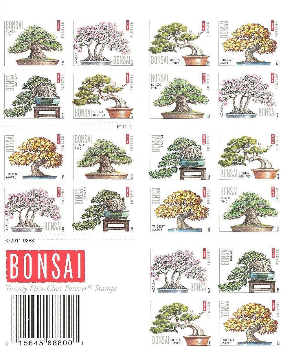 Bonsai Tree Self-Stick