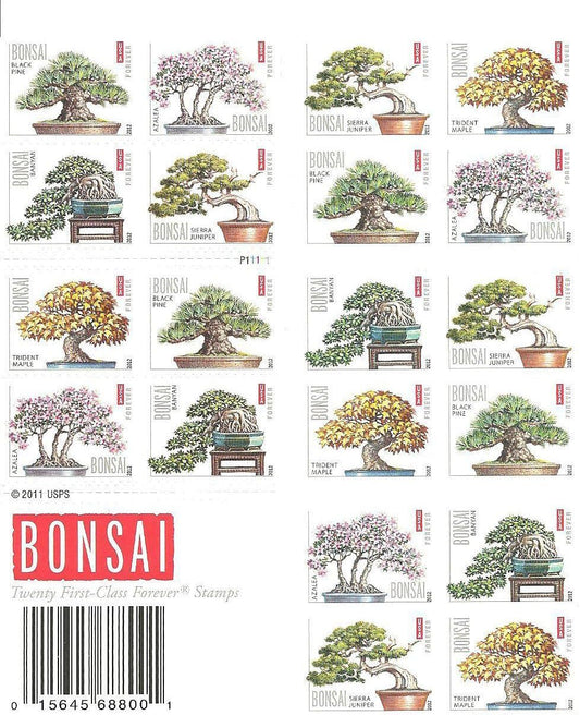 Bonsai Tree Self-Stick