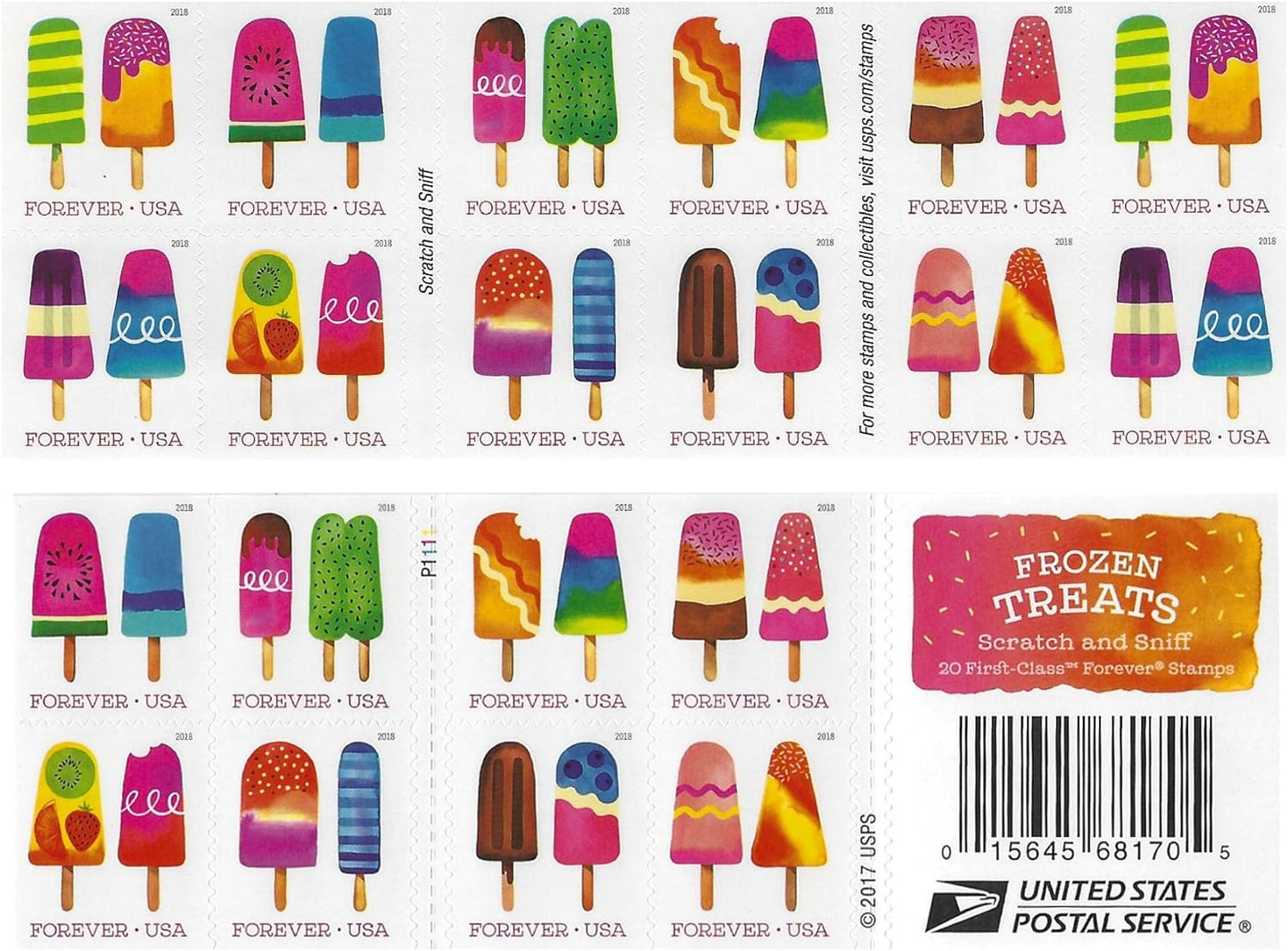 Frozen Treats Self-Stick