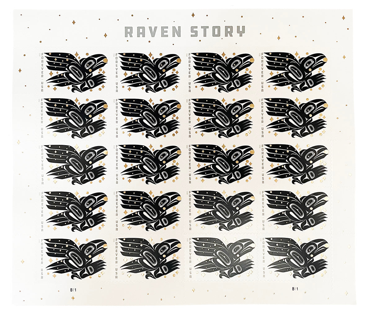 Raven Story Self-Stick