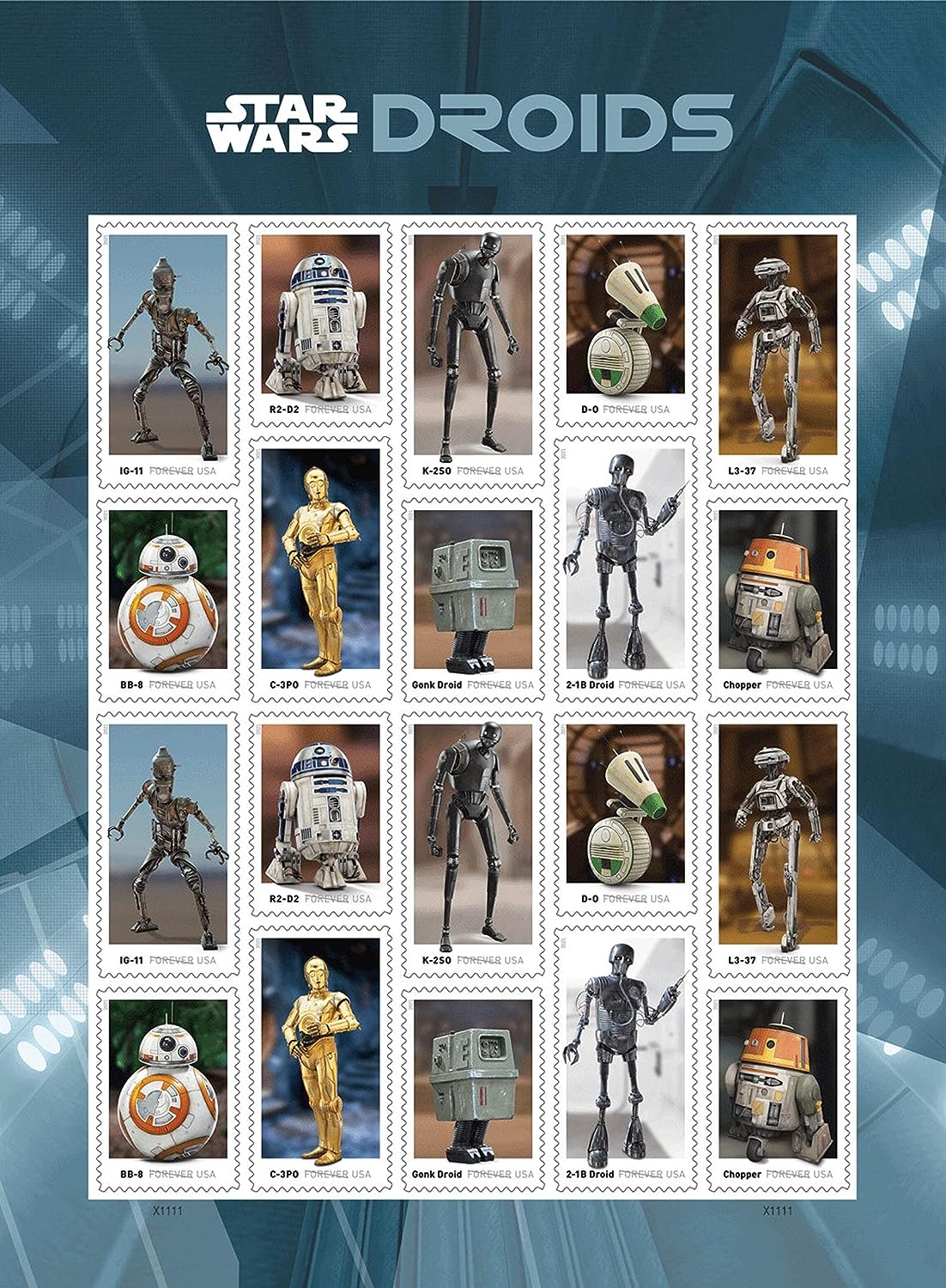 Star Wars Droids Self-Stick