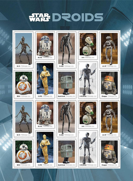 Star Wars Droids Self-Stick